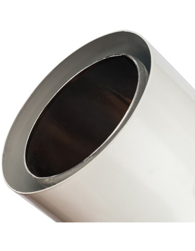 Отвод STOUT Ø80/100 - 90° п/м утепленный