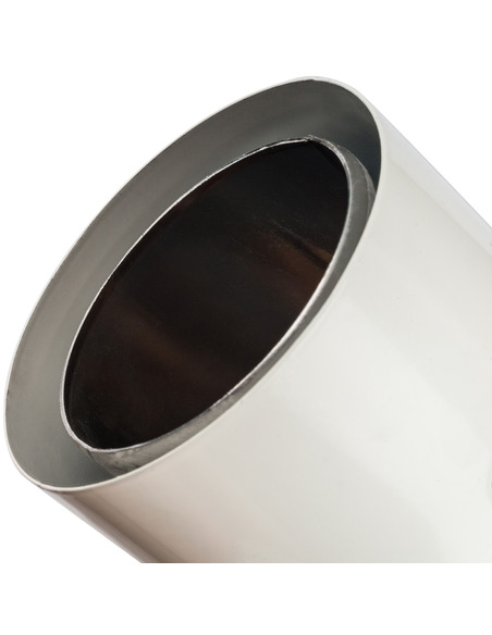 Отвод STOUT Ø80/100 - 90° п/м утепленный