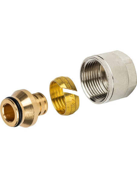 Фитинг компрессионный STOUT для труб PEX 20х2,8х3/4" Фитинг компрессионный STOUT для труб PEX 20х2,8х3/4"