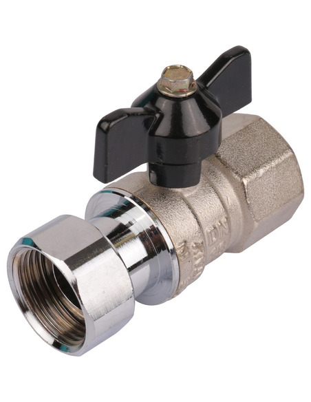 Кран шаровой STOUT 3/4"х3/4" ВР-накидная гайка (бабочка) Кран шаровой STOUT 3/4"х3/4" ВР-накидная гайка (бабочка)