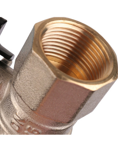 Кран шаровой STOUT 3/4"х3/4" ВР-накидная гайка (бабочка)