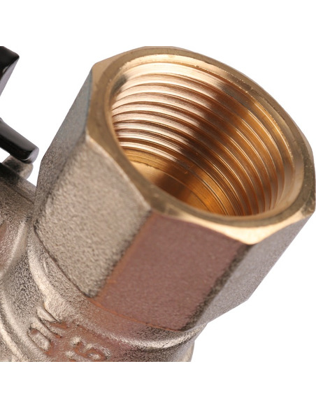 Кран шаровой STOUT 3/4"х3/4" ВР-накидная гайка (бабочка) Кран шаровой STOUT 3/4"х3/4" ВР-накидная гайка (бабочка)