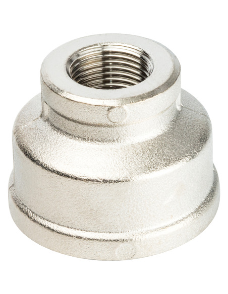 Муфта переходная никелированная STOUT 1"х3/8" ВР