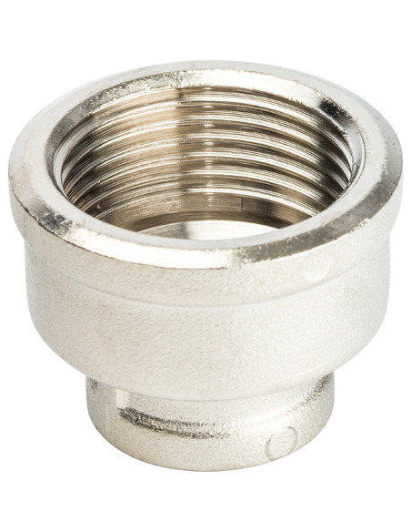 Муфта переходная никелированная STOUT 1"х3/8" ВР