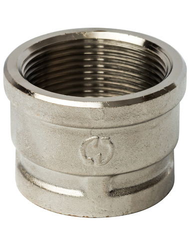 Муфта переходная никелированная STOUT 1 1/2"х1" ВР