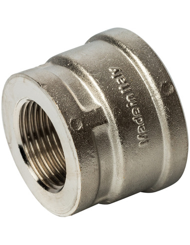 Муфта переходная никелированная STOUT 1 1/2"х1" ВР