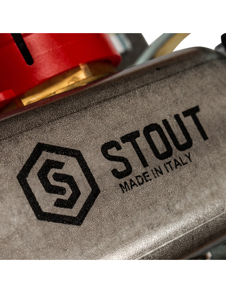 Коллектор STOUT из нержавеющей стали с расходомерами 11 вых.