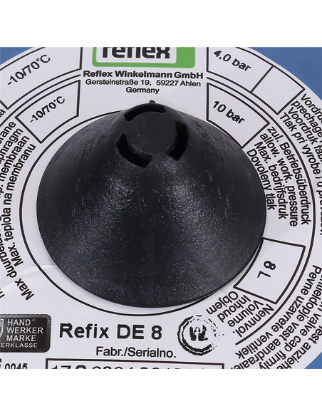 Расширительный бак Reflex Refix DE 8, 10 бар