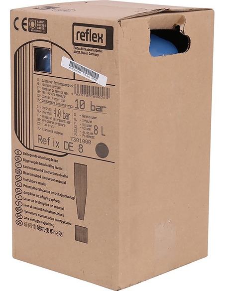 Расширительный бак Reflex Refix DE 8, 10 бар