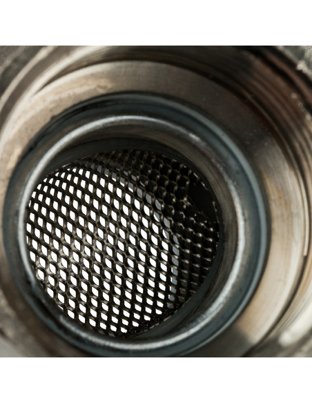 Кран шаровой STOUT 1" ВР-ВР с фильтром (рычаг)