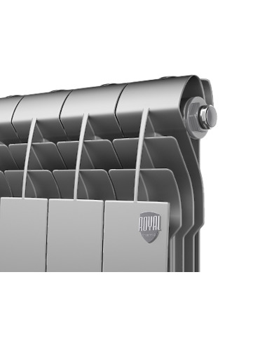 Алюминиевый радиатор Royal Thermo Biliner Alum Silver Satin 500 х12