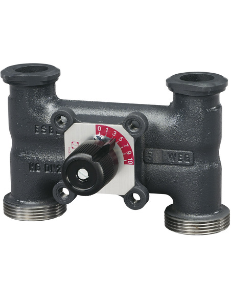 Клапан четырехходовой смесительный ESBE 4HG25-90 11/2" НР, 1 1/2" НГ, Kvs 8