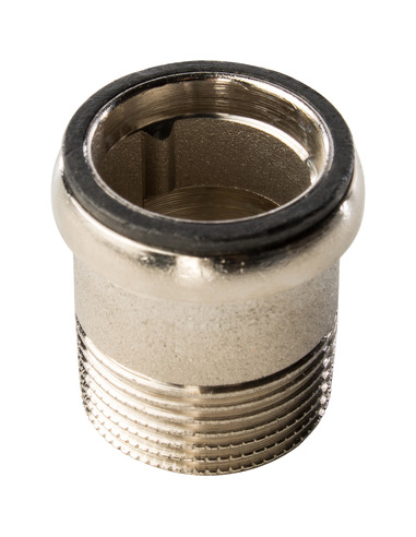 Кран шаровой STOUT полнопроходной 3/4" угловой со сгоном (бабочка)