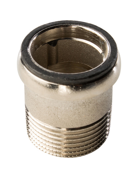 Кран шаровой STOUT полнопроходной 3/4" угловой со сгоном (бабочка)