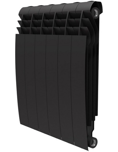 Биметаллический радиатор Royal Thermo BiLiner Noir Sable 500 х6