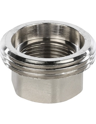 Разъемное соединение "американка" никелированное STOUT 3/4" ВР-ВР