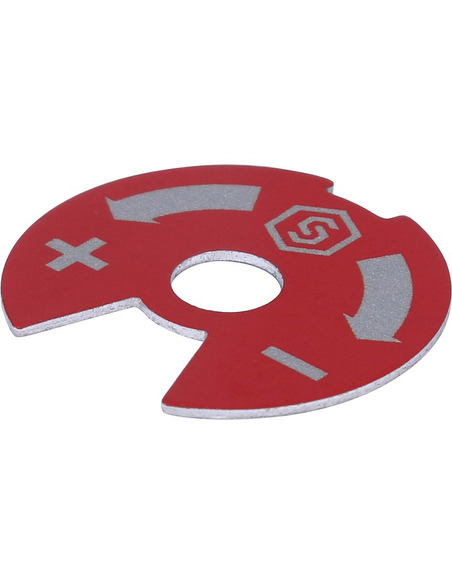 Синий/красный диск STOUT для распределительных коллекторов