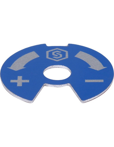 Синий/красный диск STOUT для распределительных коллекторов