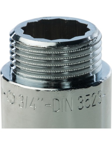 Удлинитель хромированный STOUT 3/4"х50 ВР-НР