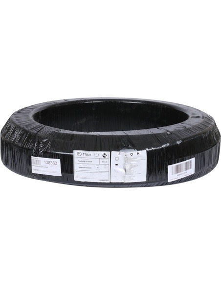 Труба из сшитого полиэтилена STOUT 25х3,5 PE-Xa/EVOH серая (бухта 50 м)