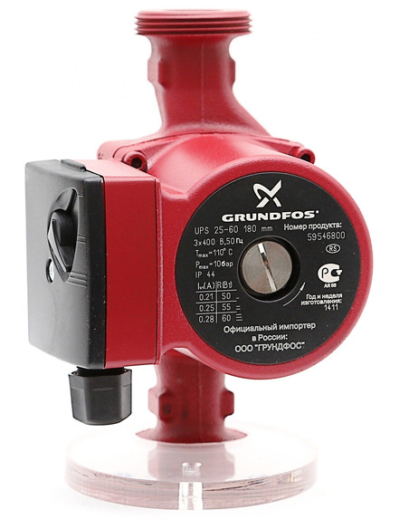 Насос циркуляционный Grundfos UPS 25-60 180 3х400V