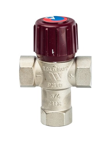 Термостатический смесительный клапан Watts AM61C AQUAMIX 32-50°C, 3/4" ВР, Kvs 1,9