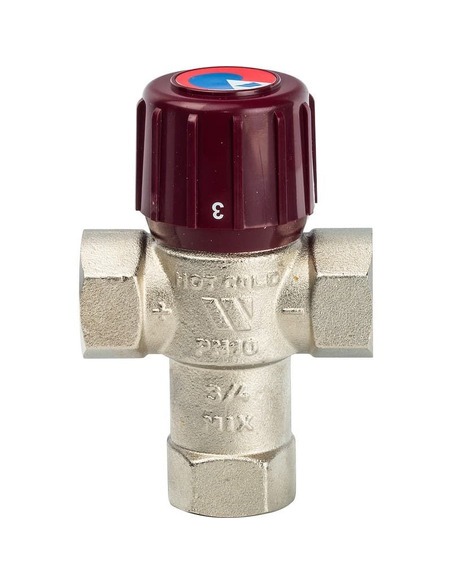 Термостатический смесительный клапан Watts AM61C AQUAMIX 32-50°C, 3/4" ВР, Kvs 1,9