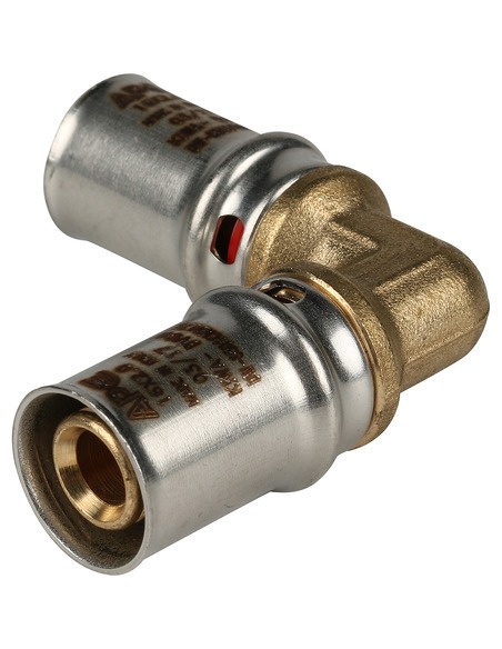 Угольник STOUT 16х90° для металлопластиковых труб пресс