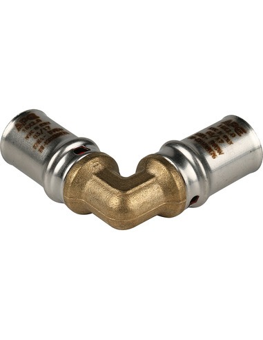 Угольник STOUT 16х90° для металлопластиковых труб пресс