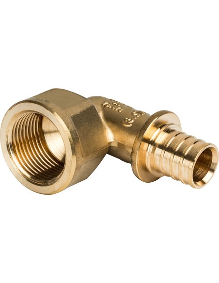 Угольник STOUT 20x3/4" ВР для труб из сшитого полиэтилена