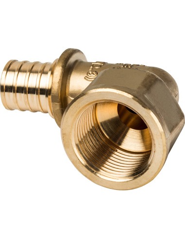 Угольник STOUT 20x3/4" ВР для труб из сшитого полиэтилена