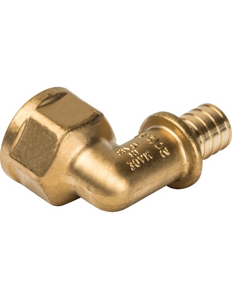 Угольник STOUT 20x3/4" ВР для труб из сшитого полиэтилена