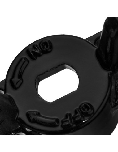 Ручка-бабочка STOUT для шарового крана 1/2"-3/4" (чёрная)