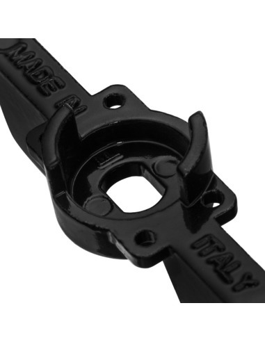 Ручка-бабочка STOUT для шарового крана 1/2"-3/4" (чёрная)