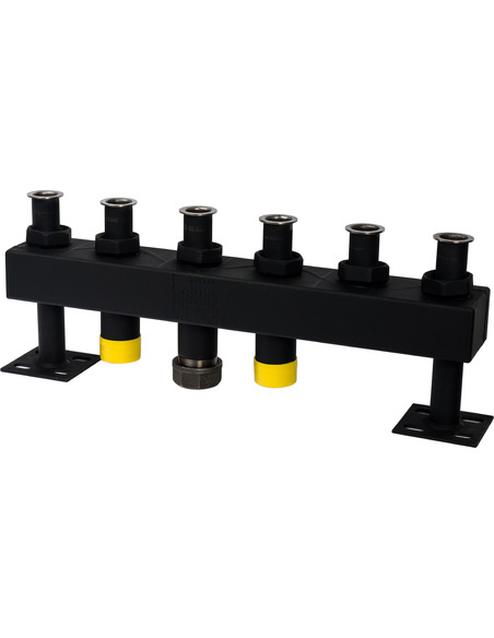 Распределительный коллектор STOUT 3 контура DN 32