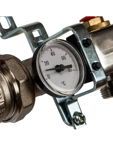 Коллектор STOUT из нержавеющей стали в сборе без расходомеров 5 вых.