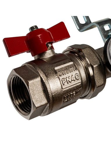 Коллектор STOUT из нержавеющей стали в сборе без расходомеров 5 вых.