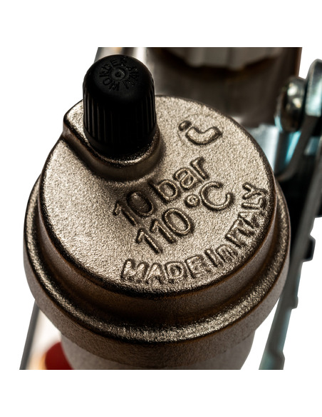 Коллектор STOUT из нержавеющей стали в сборе без расходомеров 5 вых.