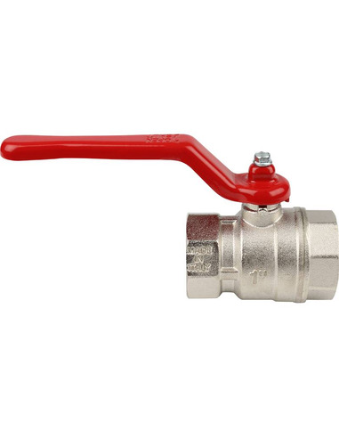 Кран шаровой STOUT стандартнопроходной 1" ВР-ВР (рычаг)