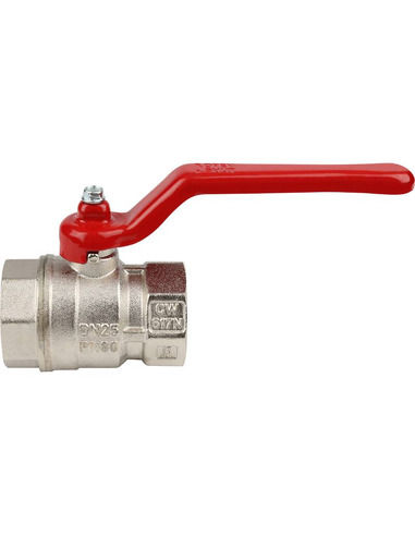 Кран шаровой STOUT стандартнопроходной 1" ВР-ВР (рычаг)