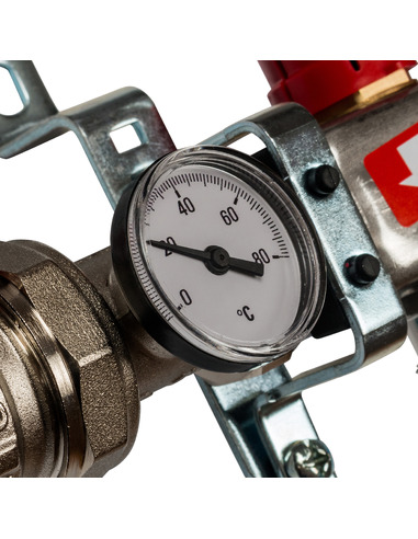 Коллектор STOUT из нержавеющей стали в сборе с расходомерами 3 вых.