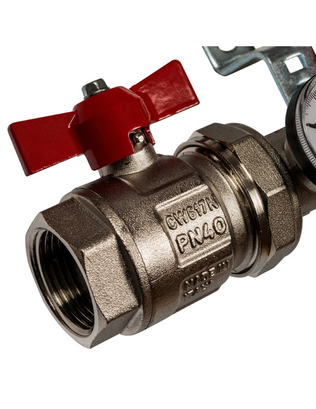 Коллектор STOUT из нержавеющей стали в сборе с расходомерами 3 вых.