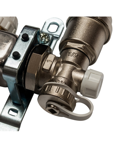 Коллектор STOUT из нержавеющей стали в сборе с расходомерами 3 вых.