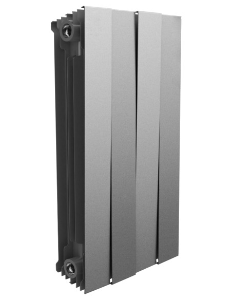 Биметаллический радиатор Royal Thermo PianoForte Silver Satin 500 х4