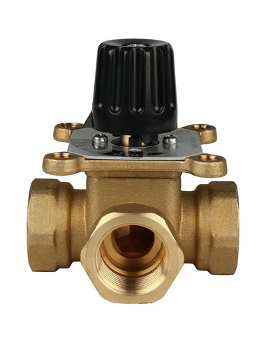 Клапан трехходовой смесительный STOUT 3/4" ВР, Kvs 6