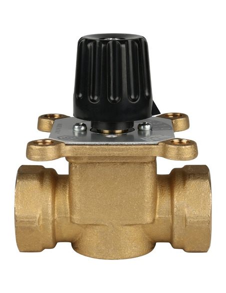 Клапан трехходовой смесительный STOUT 3/4" ВР, Kvs 6