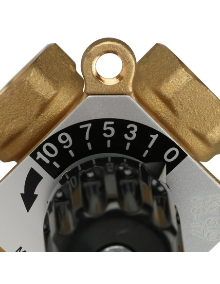 Клапан трехходовой смесительный STOUT 3/4" ВР, Kvs 6