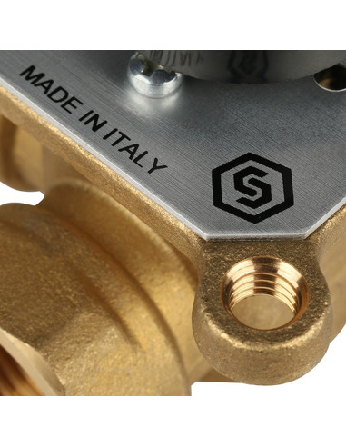 Клапан трехходовой смесительный STOUT 3/4" ВР, Kvs 6