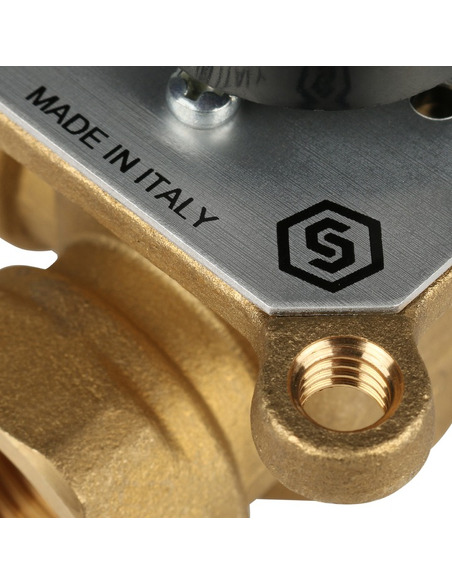 Клапан трехходовой смесительный STOUT 3/4" ВР, Kvs 6