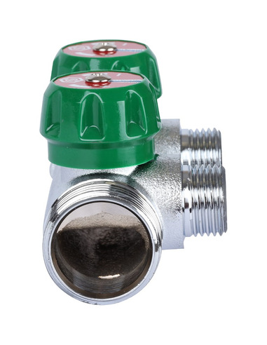 Коллектор регулирующий STOUT 3/4", 2 вых. 1/2"